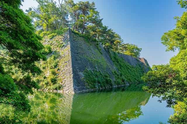伊賀上野城 高石垣