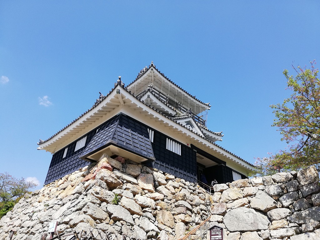 浜松城 天守と石垣