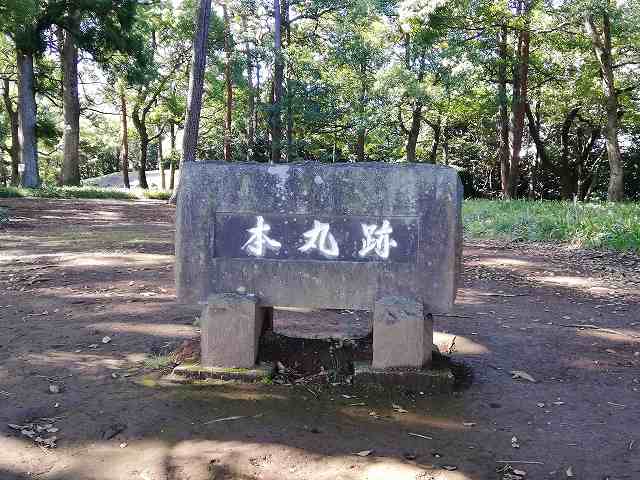 石垣山城 本丸跡