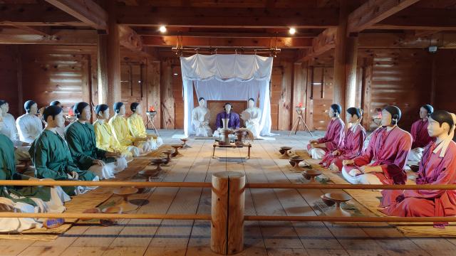 吉野ヶ里遺跡 北内郭主祭殿の内部05