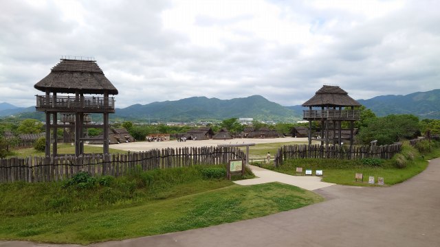 吉野ヶ里遺跡 南内郭東の物見櫓01