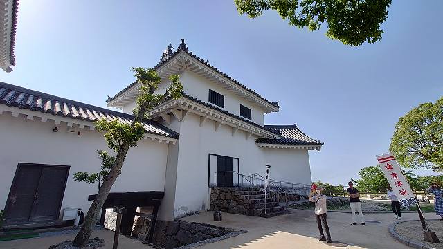 唐津城 亀頭櫓と北門02