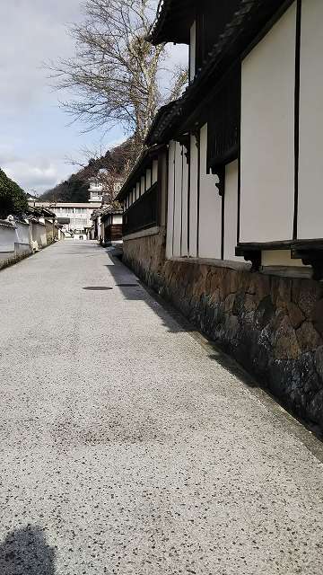 備中松山城下 石火矢町街並み