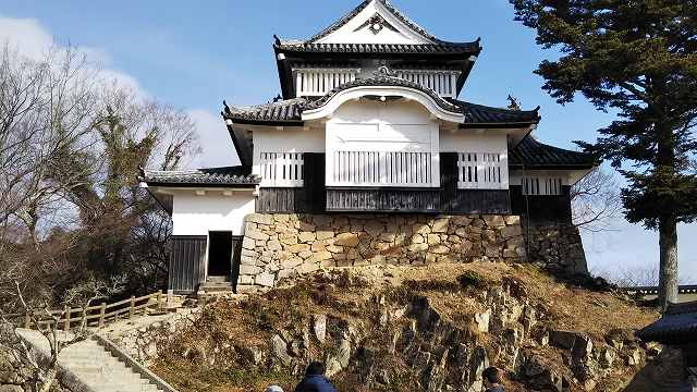 備中松山城 天守