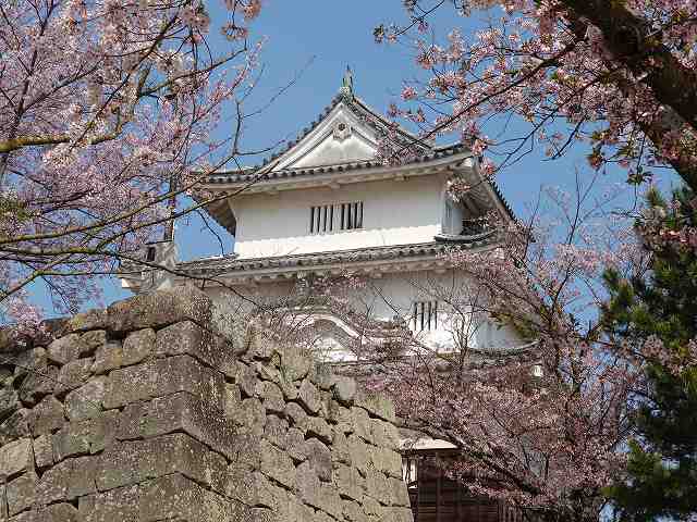 丸亀城 天守(二の丸からの眺め、近景)
