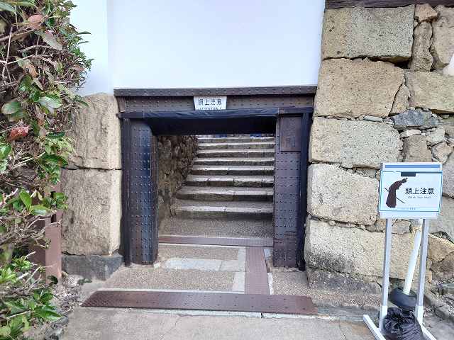 姫路城 ほの門(埋門)