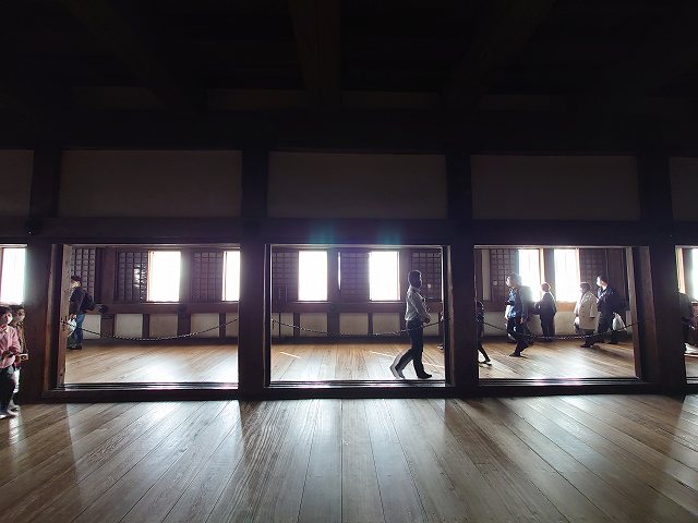 姫路城 大天守 二階の大広間