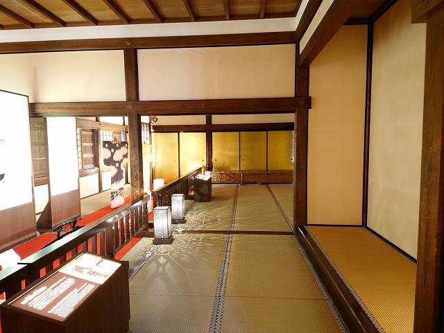 姫路城 化粧櫓(内部)