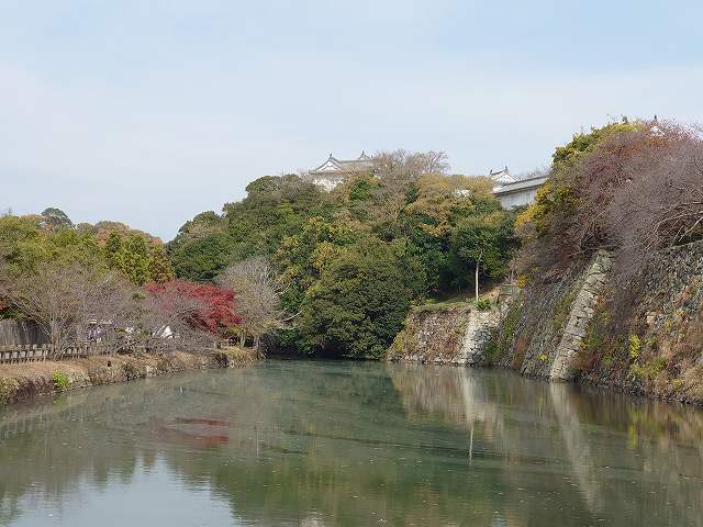 姫路城 南西の内堀