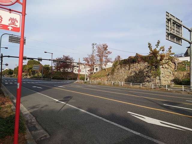 姫路城 中ノ門跡の石垣