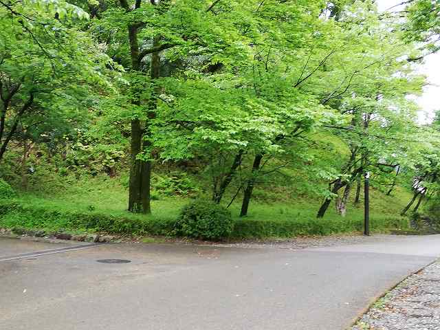高知城 搦手門跡