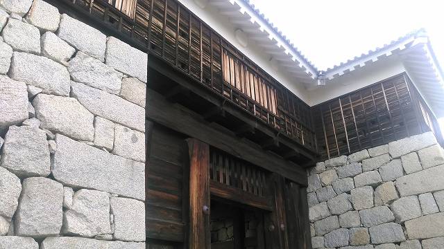松山城 太鼓門