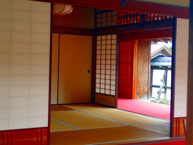 松山城 二之丸庭園内の聚楽亭