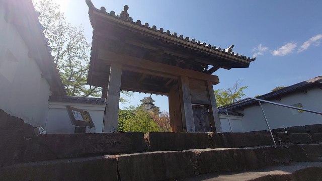 掛川城 四足門