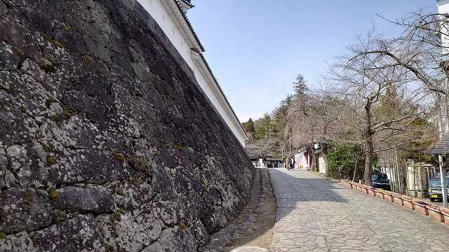 白石城_本丸石垣03