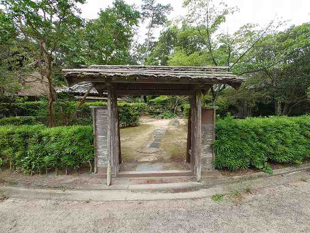 萩城 旧梨羽家庭園入口