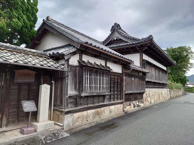 萩城 旧益田家物見矢倉全景