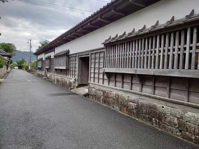 萩城 旧繁澤家長屋門