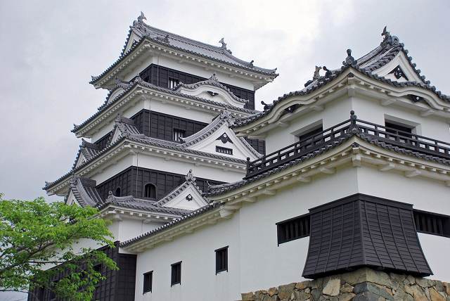 大洲城 天守と高欄櫓