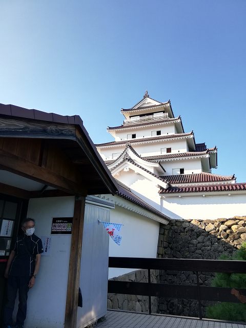 鶴ヶ城(会津若松城) 天守(南走長屋)