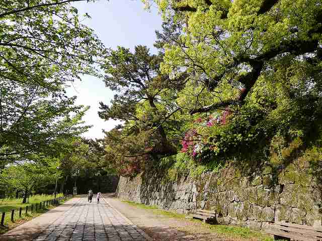 和歌山城 二之丸石垣