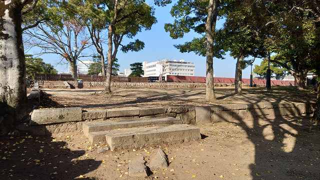 岡山城_大納戸櫓跡01