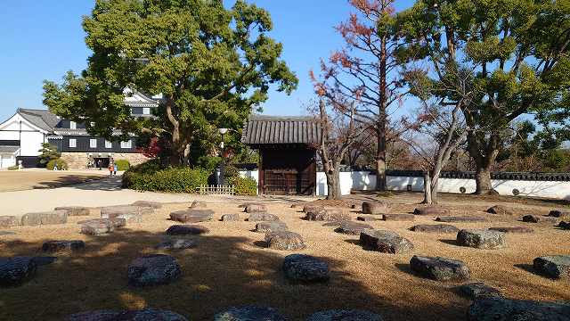 岡山城_六十一雁木上門04