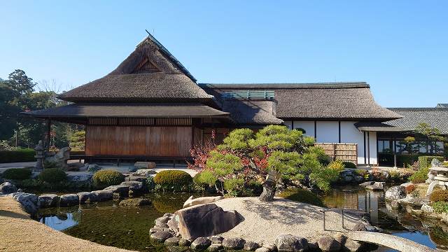 岡山城_後楽園_延養亭04