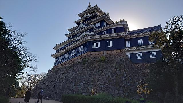 岡山城_天守閣(本丸下段、廊下門付近)04