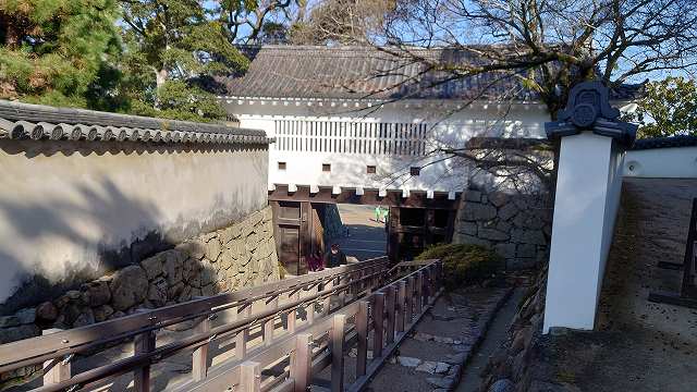 岡山城_廊下門09