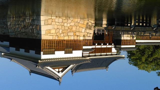 広島城 平櫓と御門橋