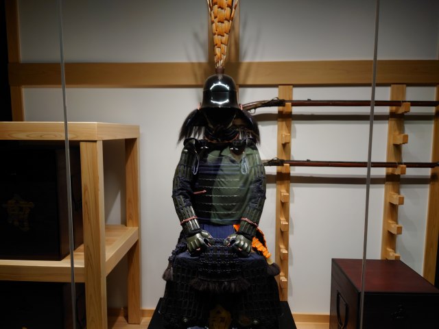 熊本城 天守内部の甲冑