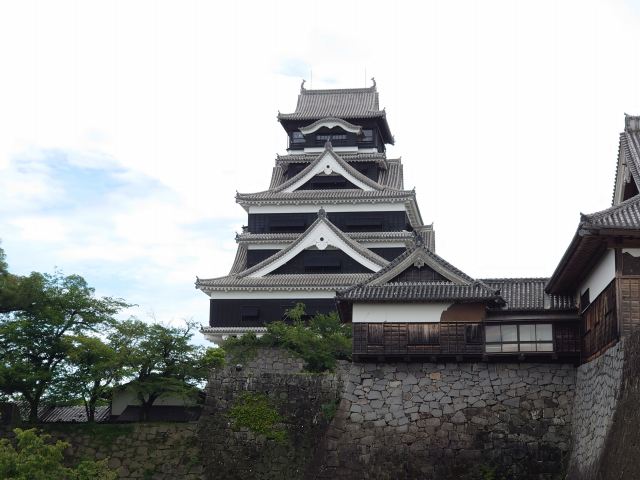 熊本城 大天守と本丸