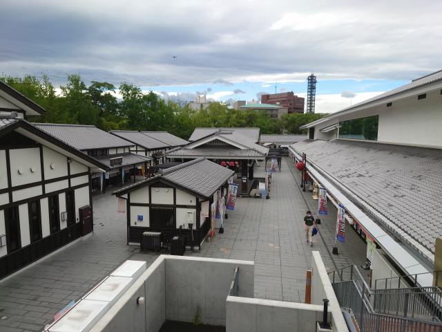 熊本城 城彩苑の全景