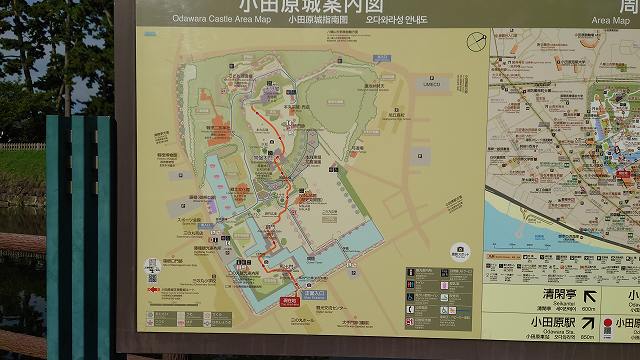 小田原城_案内図01
