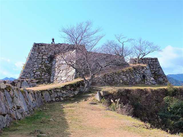 竹田城 本丸石垣群