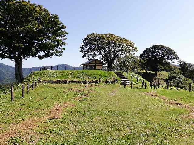 月山富田城 二の丸
