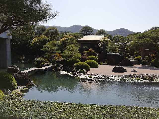 足立美術館 池庭