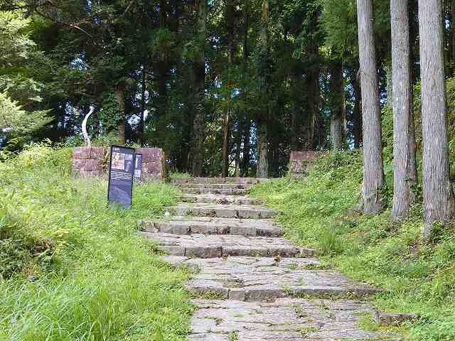 岩村城 土岐門