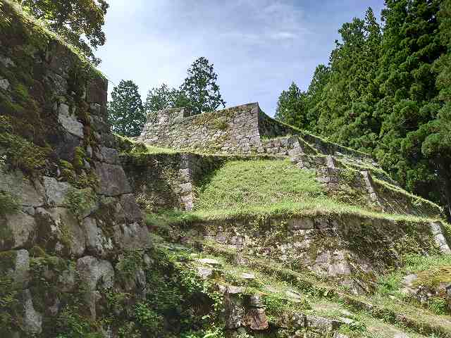 岩村城 六段壁