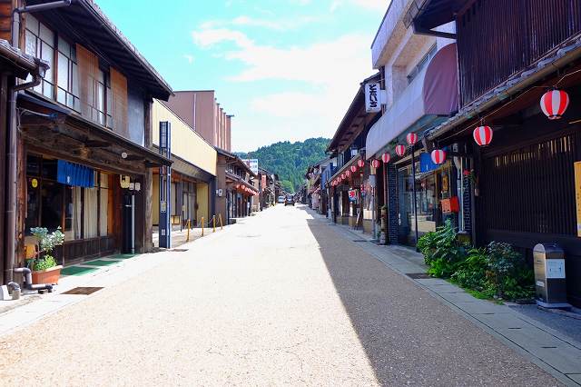 岩村城 城下町
