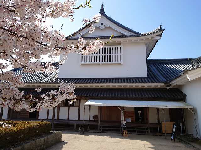 津山城 備中櫓(本丸からの眺め)