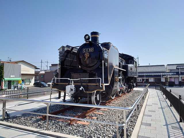 津山駅のSL