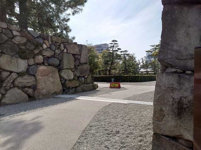 高松城 鉄門跡