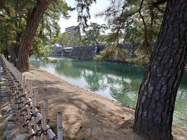 高松城 内堀