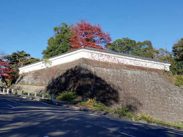仙台城 大手門土塀
