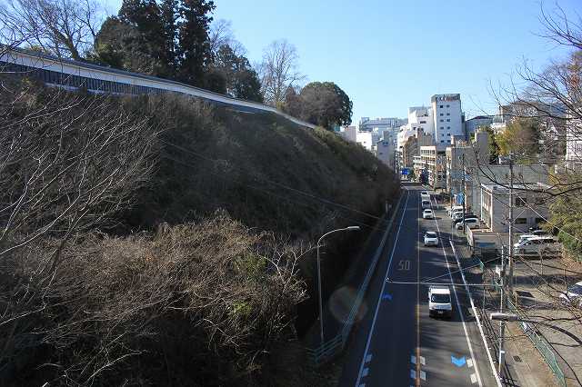 水戸城 内堀 二の丸-三の丸間 市毛水戸線_1