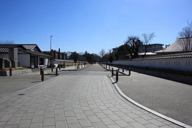水戸城 二の丸 水戸学の道