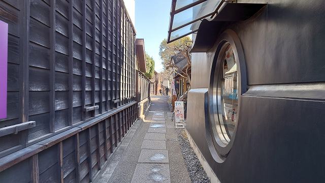 川越城_蔵造の町並み_稲荷小路01