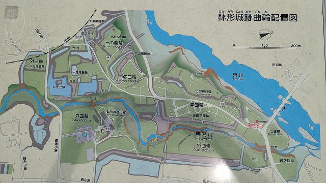 鉢形城_案内図01
